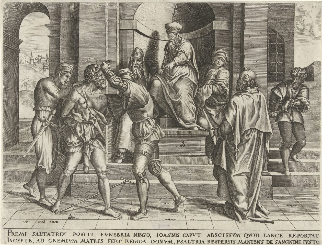 Cattura di Giovanni Battista da Pieter van der Heyden