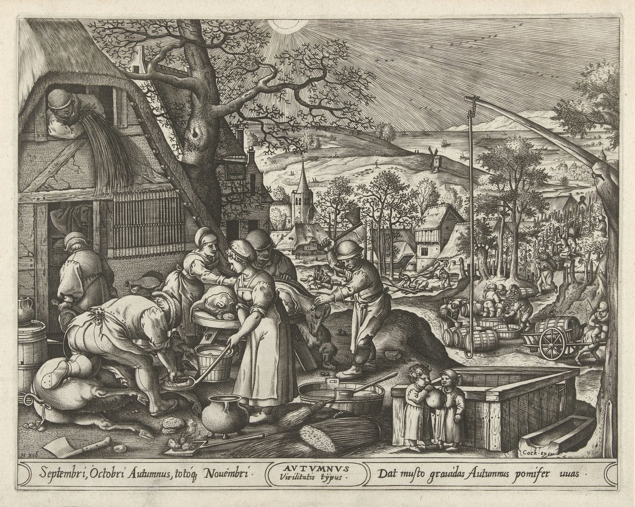 Autunno da Pieter van der Heyden