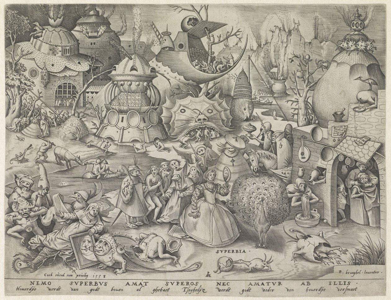 Superbia da Pieter van der Heyden