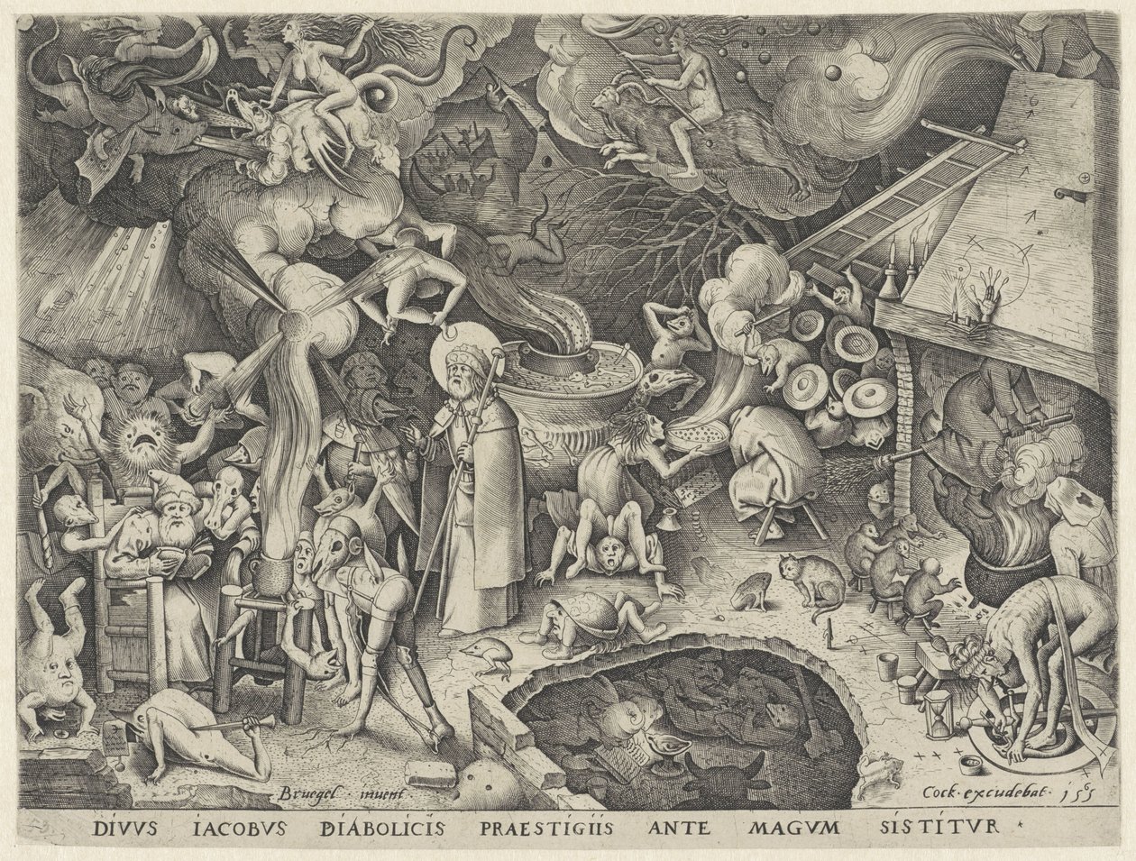 San Giacomo Maggiore incontra il mago Ermogene da Pieter van der Heyden
