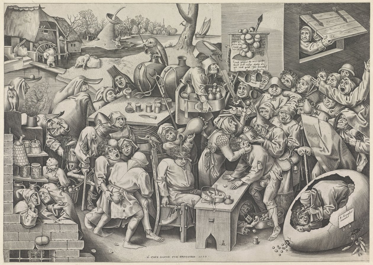 Keisnijder o la strega di Mallegem da Pieter van der Heyden