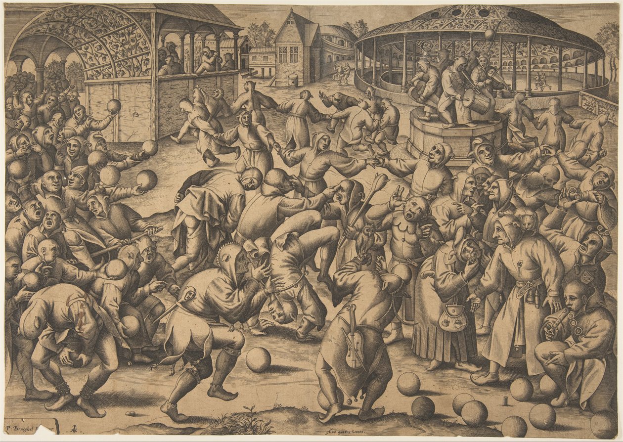 La festa dei folli, dopo il 1570 da Pieter van der Heyden