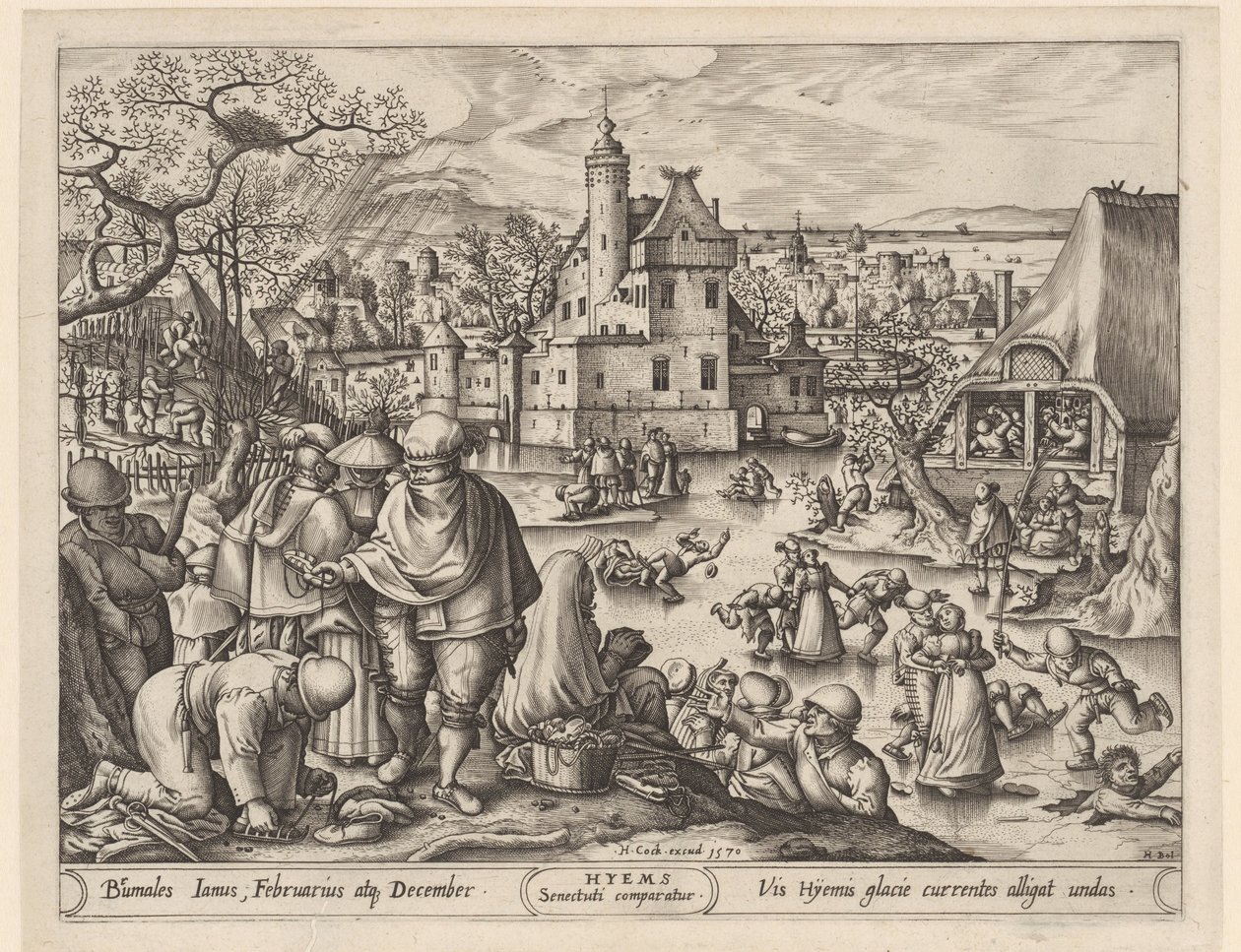 Inverno (I quattro stagioni) da Pieter van der Heyden