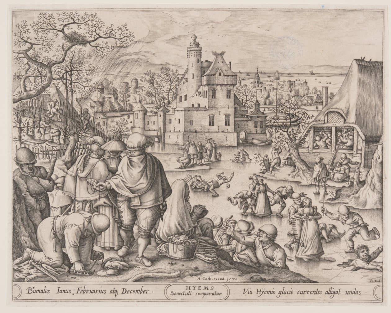 Inverno da Pieter van der Heyden
