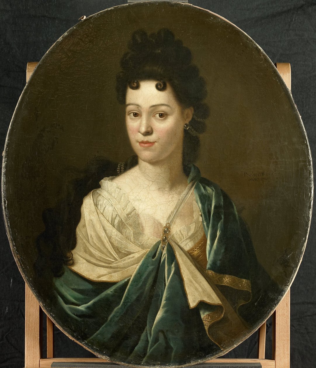 Ritratto di Mrs. Brust-Batailhy da Pieter van der Werff