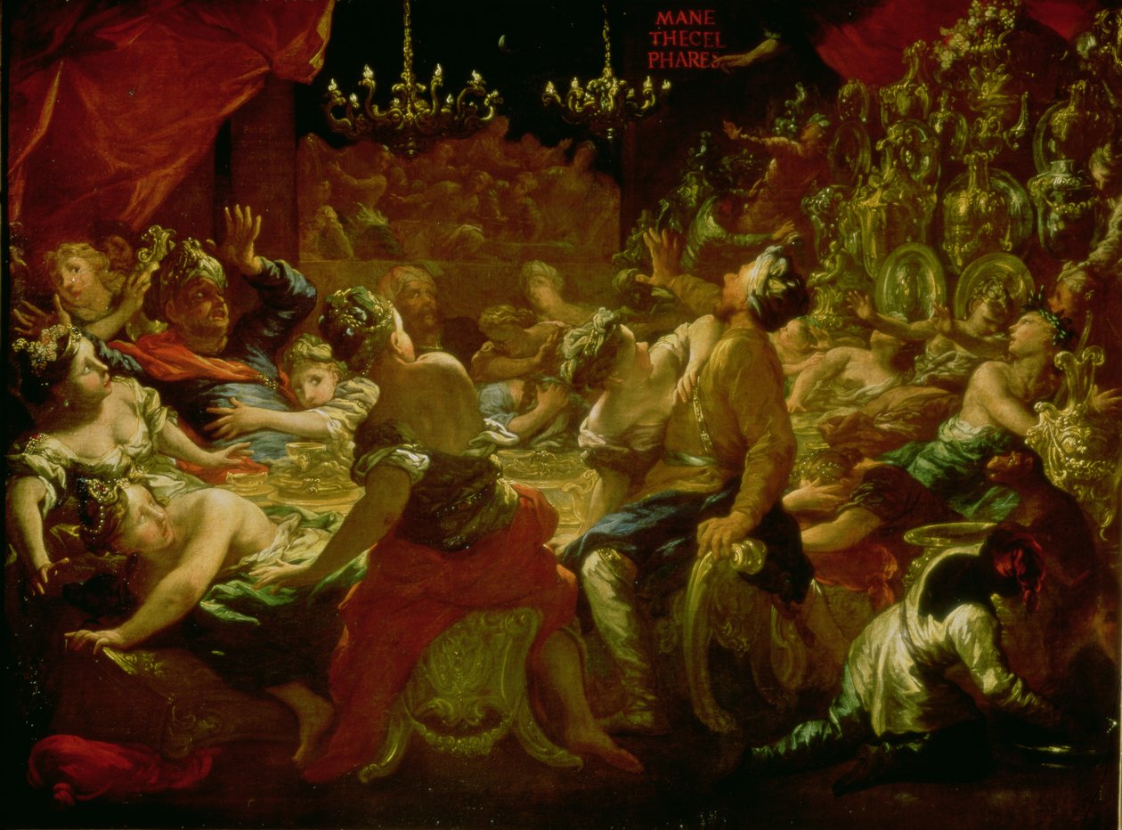 Il Banchetto di Baldassarre da Pietro Danini