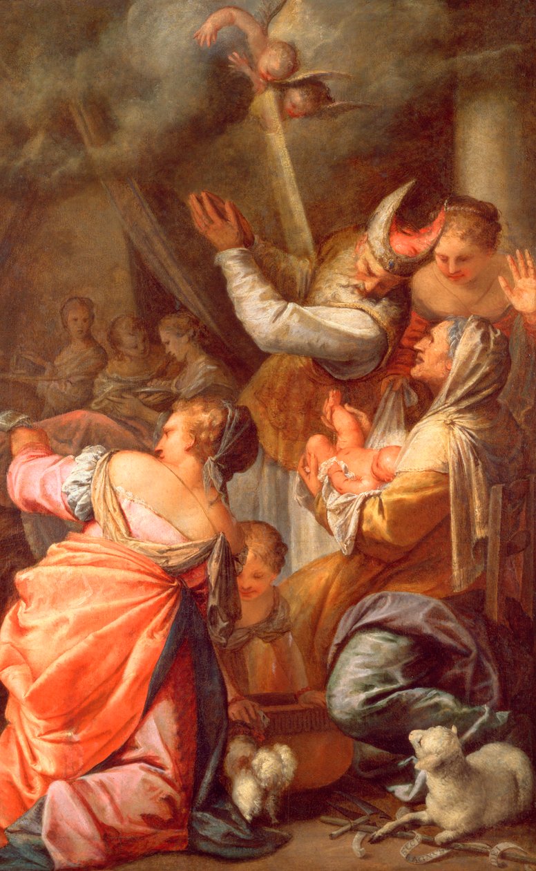 La nascita di San Giovanni Battista da Pietro Liberi