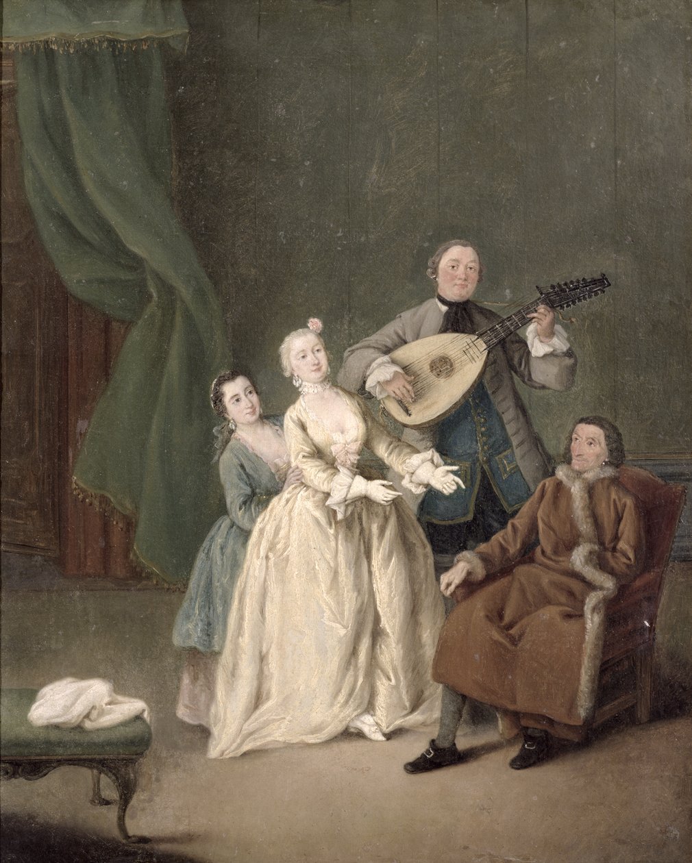 Il concerto di famiglia, c.1750 da Pietro Longhi