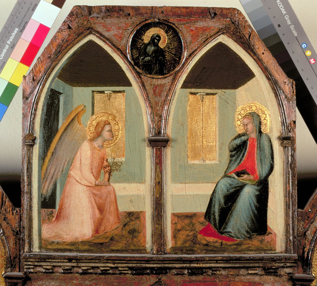 Polittico di San Giusto, (dettaglio) da Pietro Lorenzetti