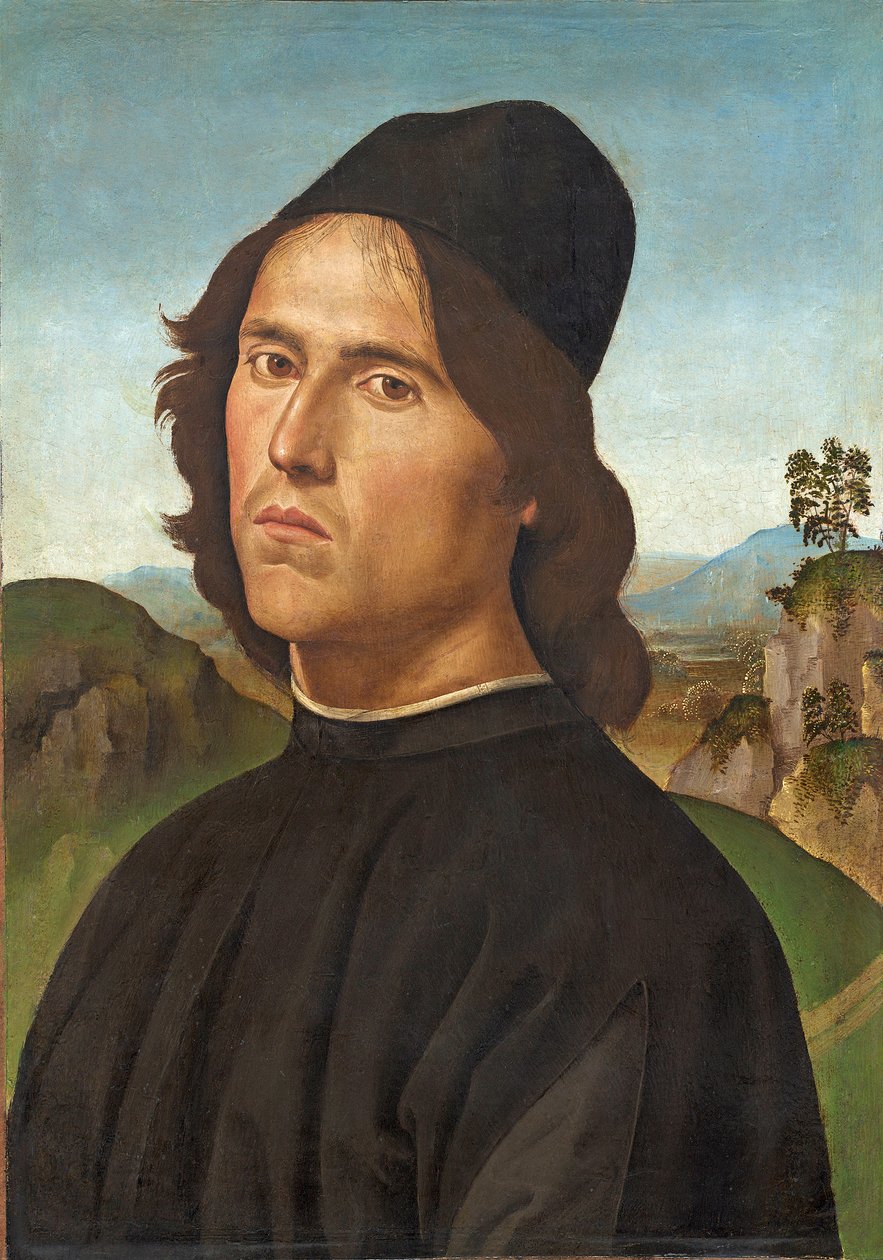 Ritratto di Lorenzo di Credi, 1488 da Pietro Perugino