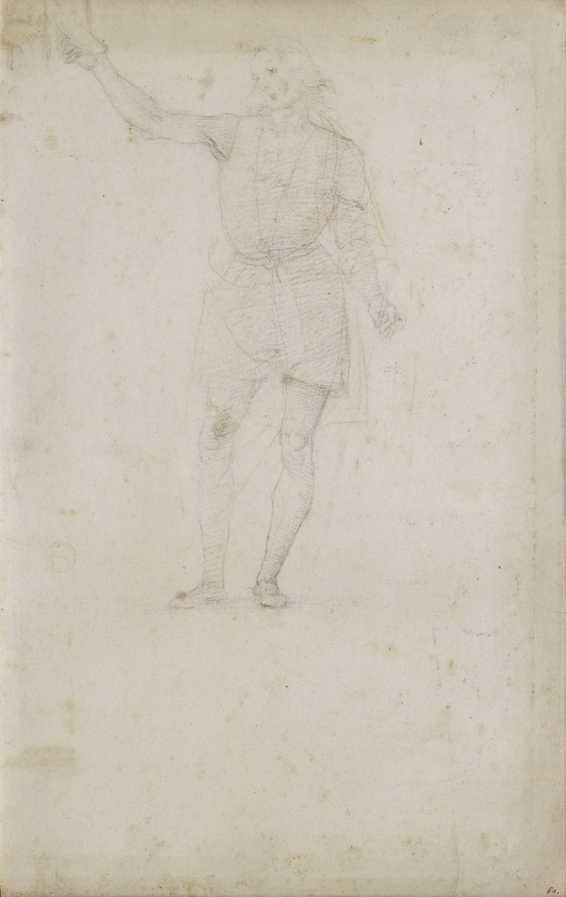 Studio per un San Giovanni Battista da Pietro Perugino