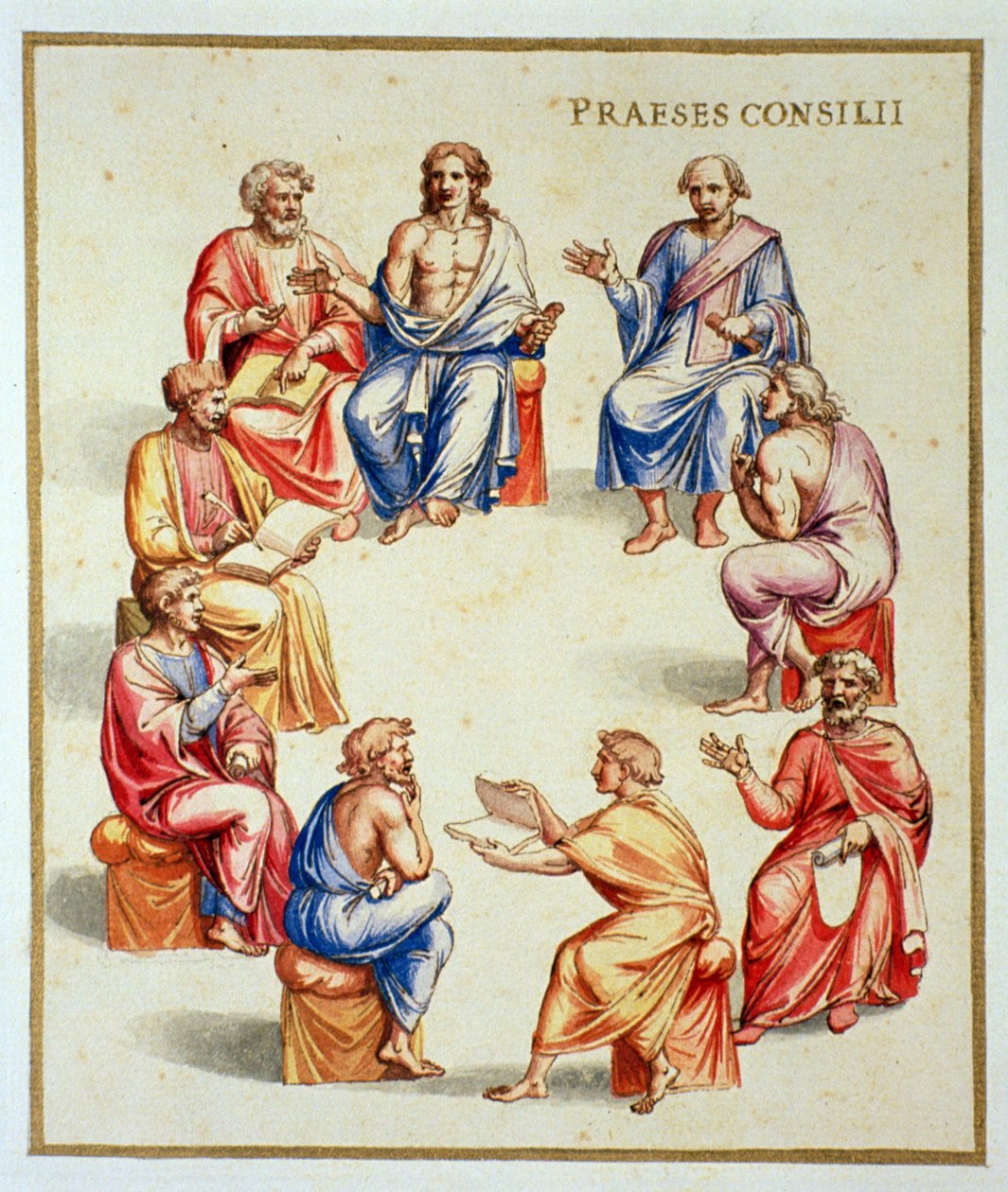 Ms Gen 1496 Tavola CXXXIII Senato, 1674 da Pietro Santi Bartoli
