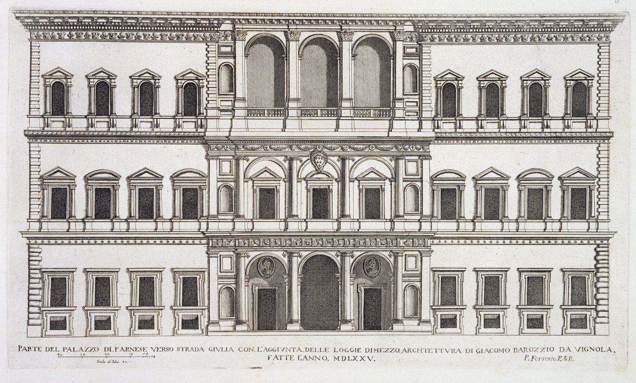 Palazzo Farnese, da 