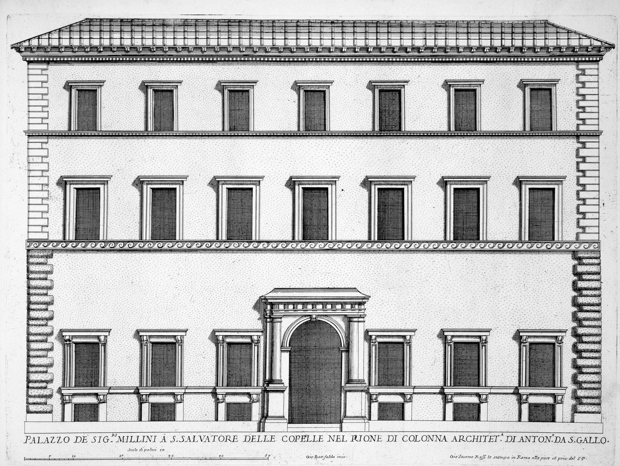 Palazzo Millini, Roma, da 