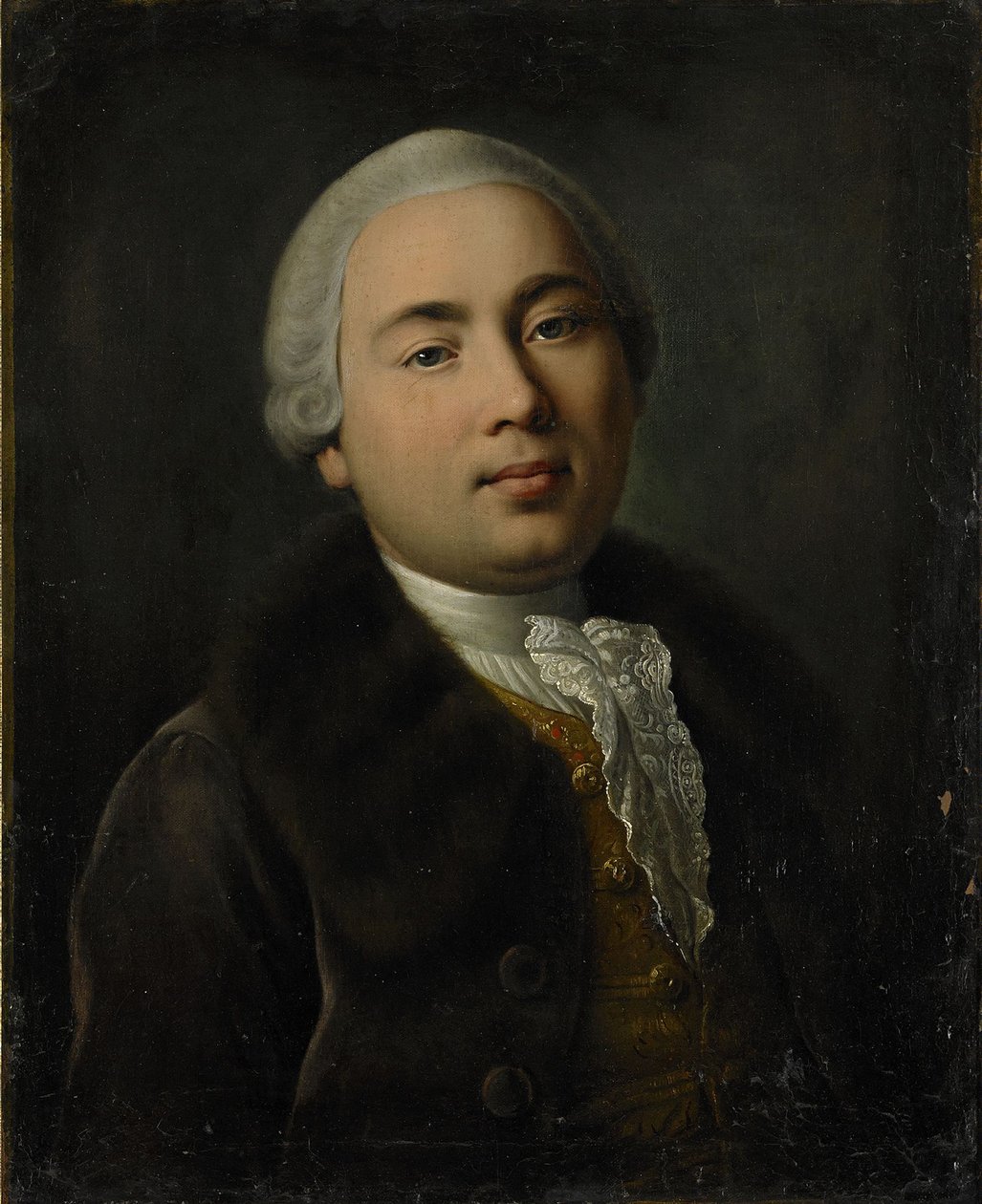 Ritratto del conte Valentin Platonovich Musin-Pushkin 1735-1804 da Pietro Antonio Rotari