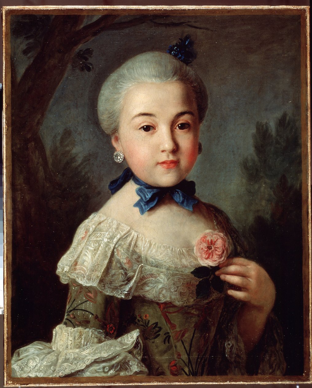 Ritratto della Contessa Varvara Sheremetyeva, 1760 da Pietro Antonio Rotari