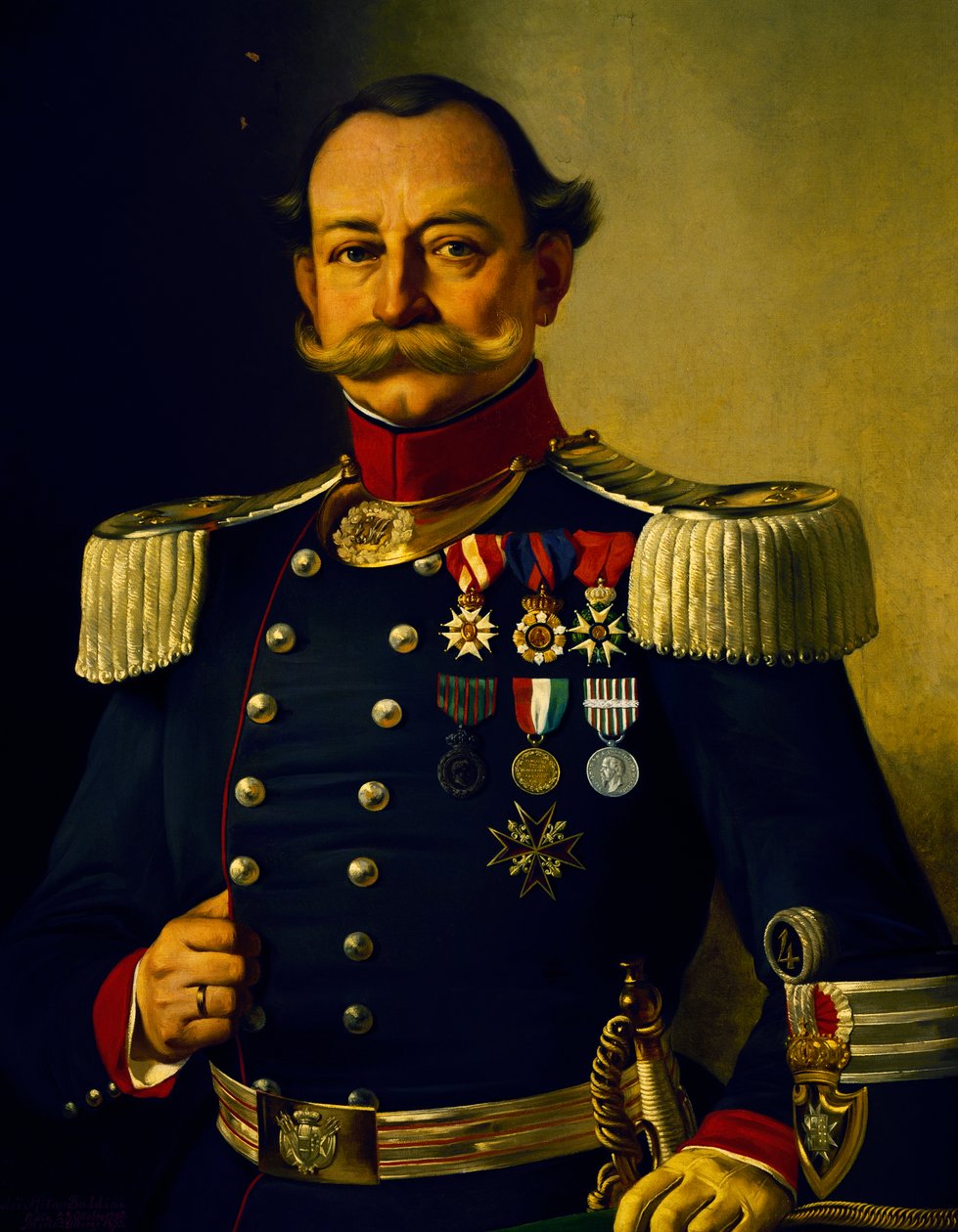 Ritratto di colonnello italiano da Pietro Baldini