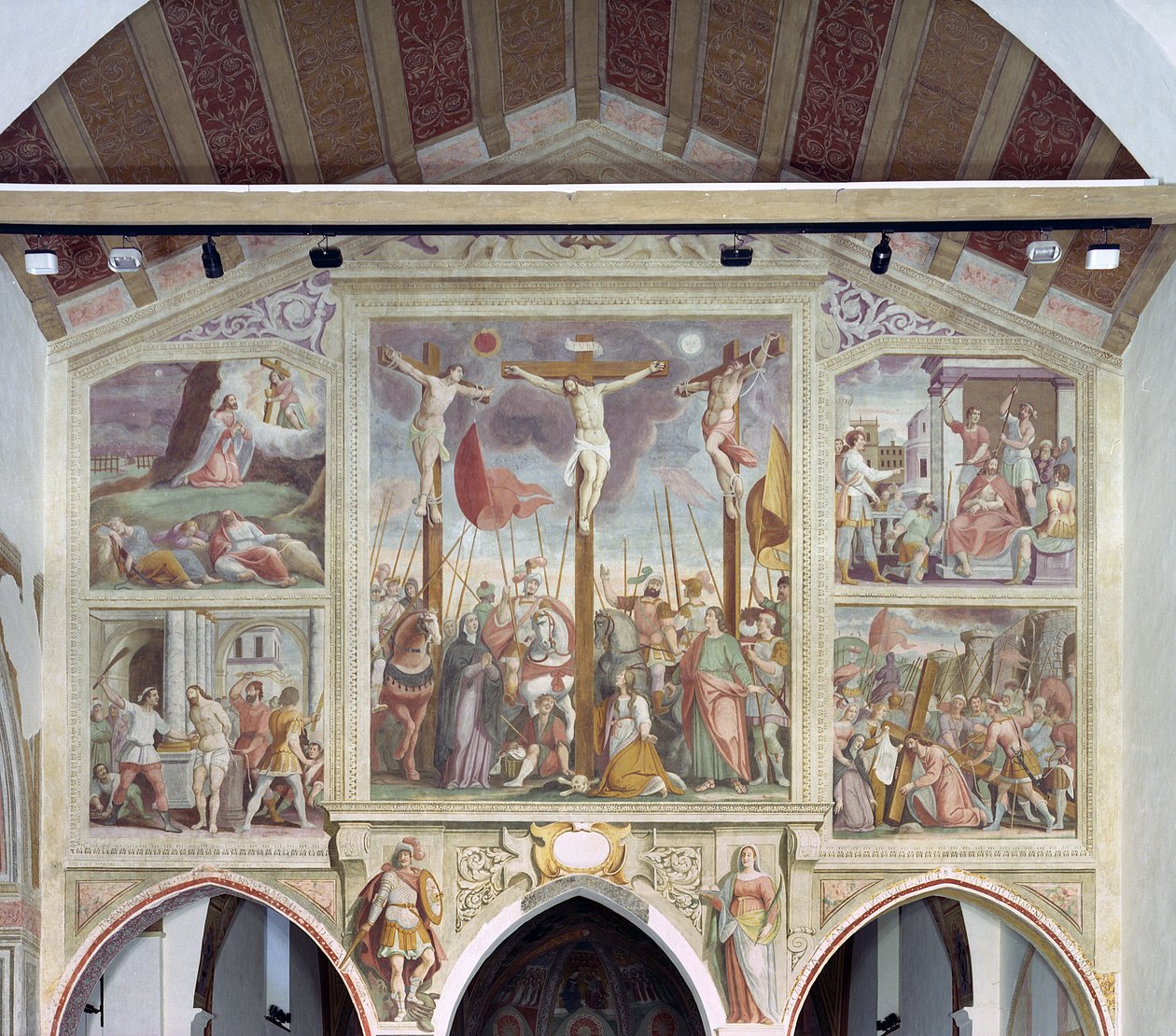 Scene dalla passione e crocifissione da Pietro Baschenis