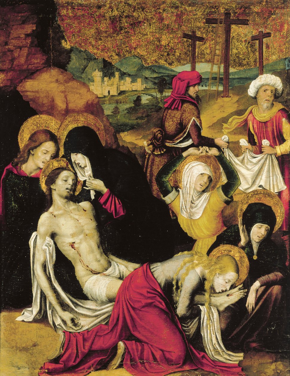 Deposizione di Cristo o Pietà di Tangeri da Pietro Cavaro