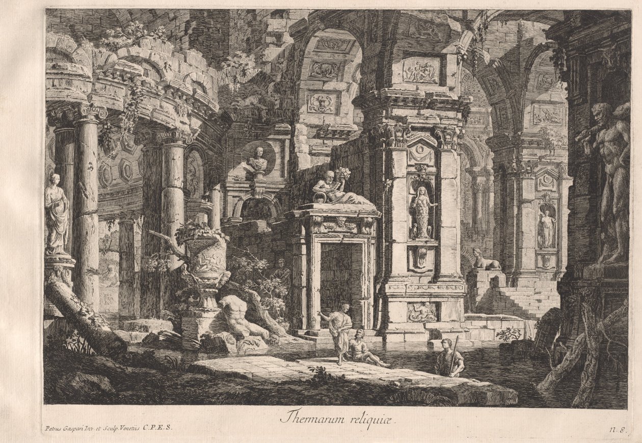 Thermarum reliquiae da Pietro Gaspari