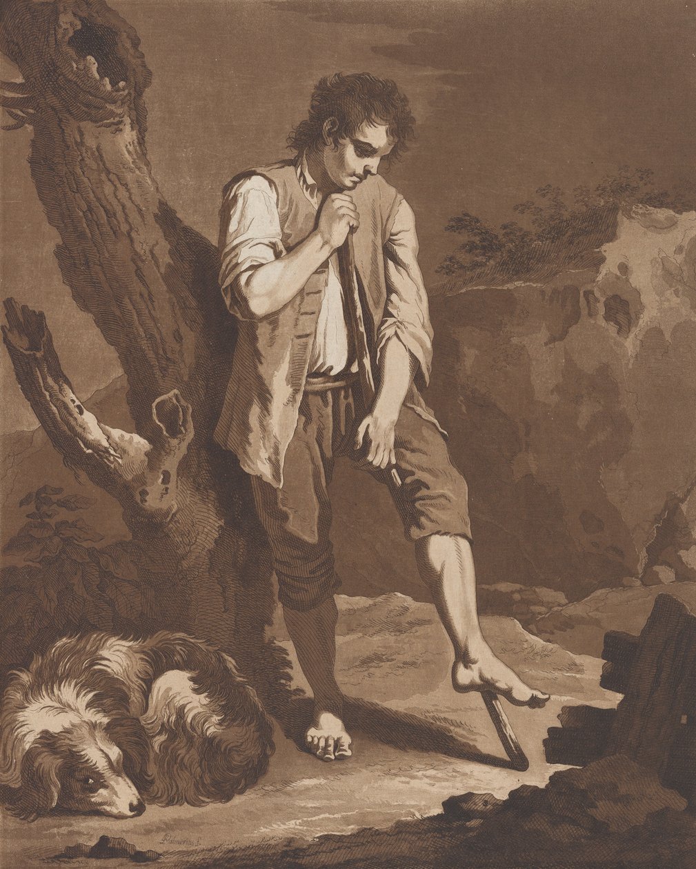 Il riposo dei pastori da Pietro Jacopo Palmieri