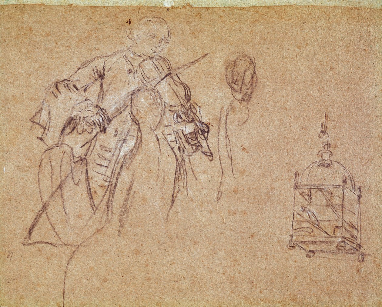 Un violinista da Pietro Longhi