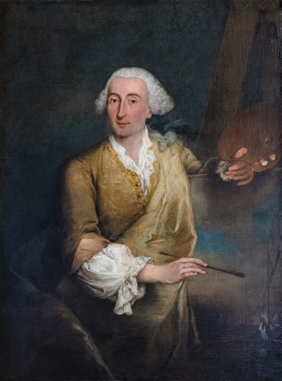 Italian: Ritratto di Francesco Guardi Portrait of Francesco Guardi da Pietro Longhi