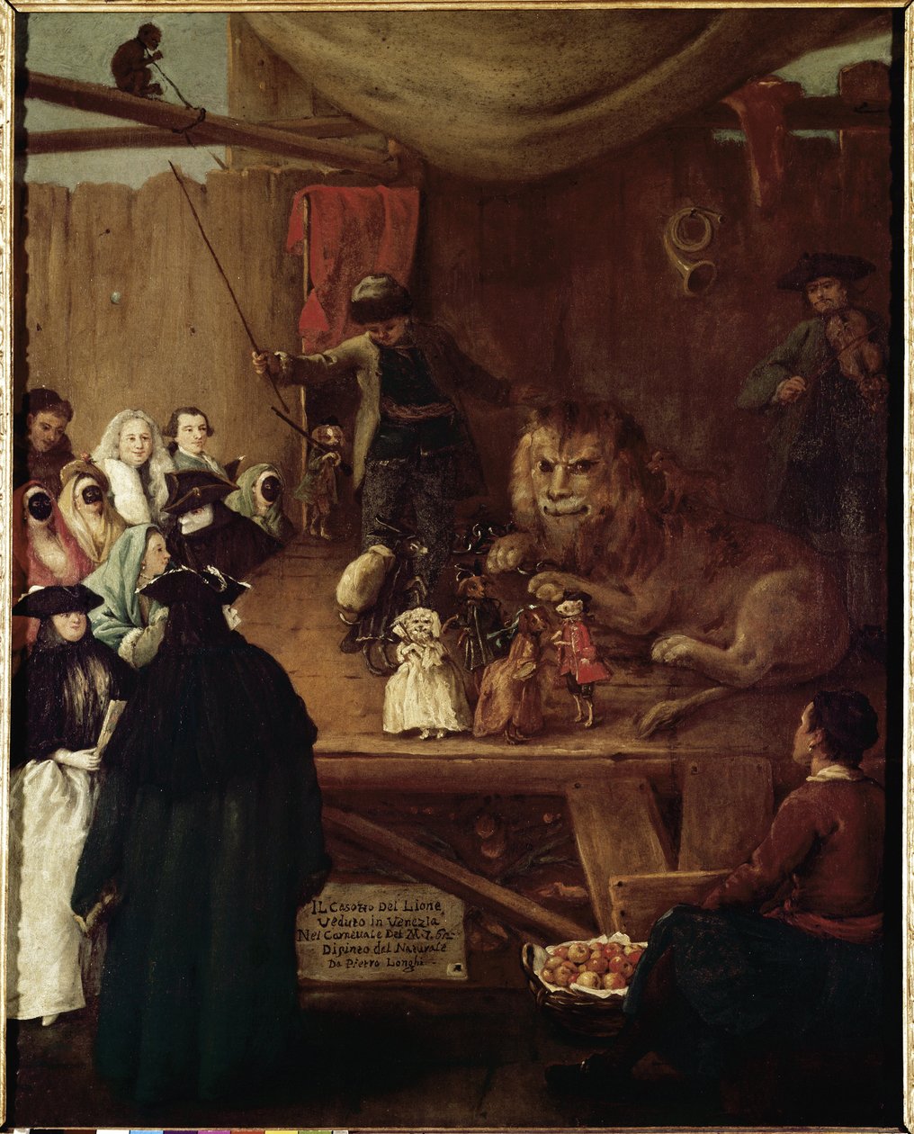 Il casotto del leone da Pietro Longhi