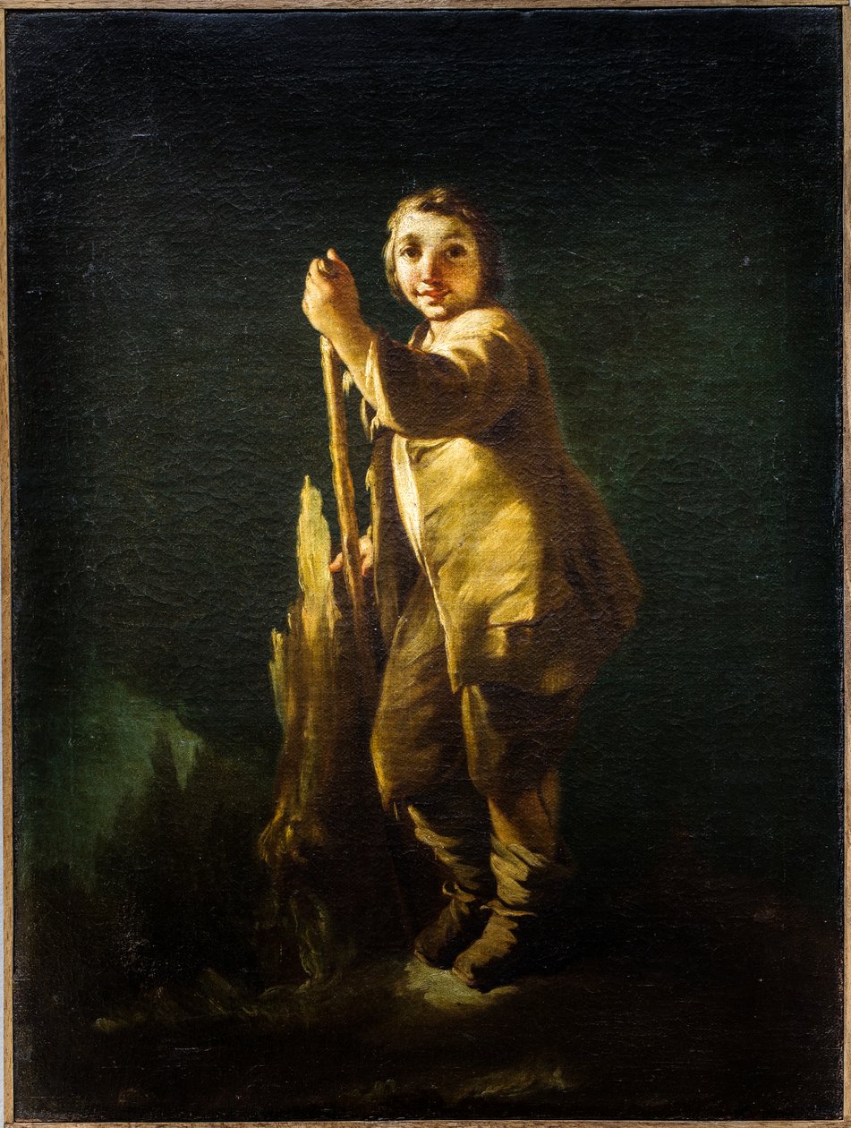 Pastore in piedi, 1740 circa (olio su tela) da Pietro Longhi