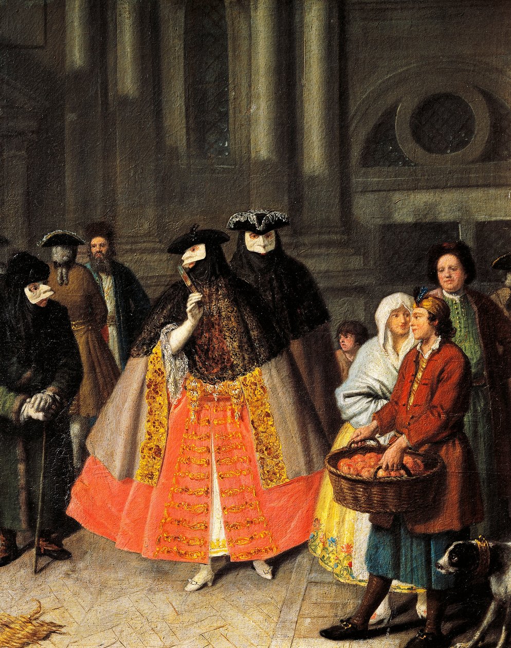 Conversazioni tra maschere Baute da Pietro Longhi