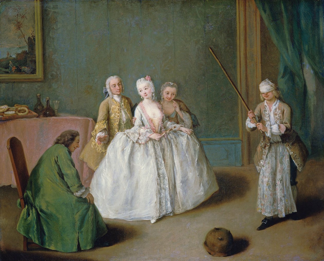 Il gioco della pentola da Pietro Longhi