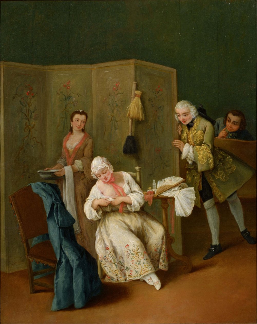 Il gentiluomo indiscreto da Pietro Longhi