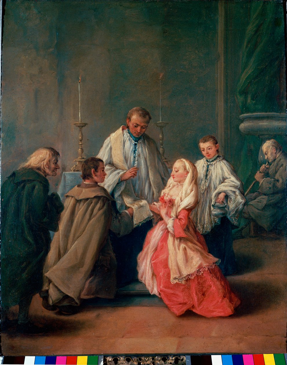 I sacramenti: Cerimonia di nozze da Pietro Longhi