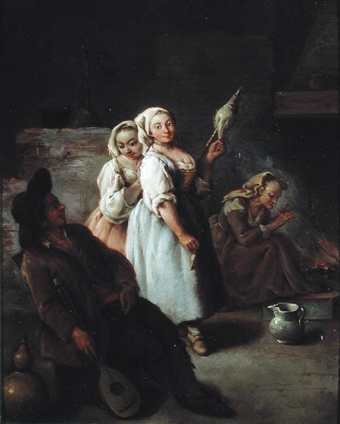 La Filatrice da Pietro Longhi