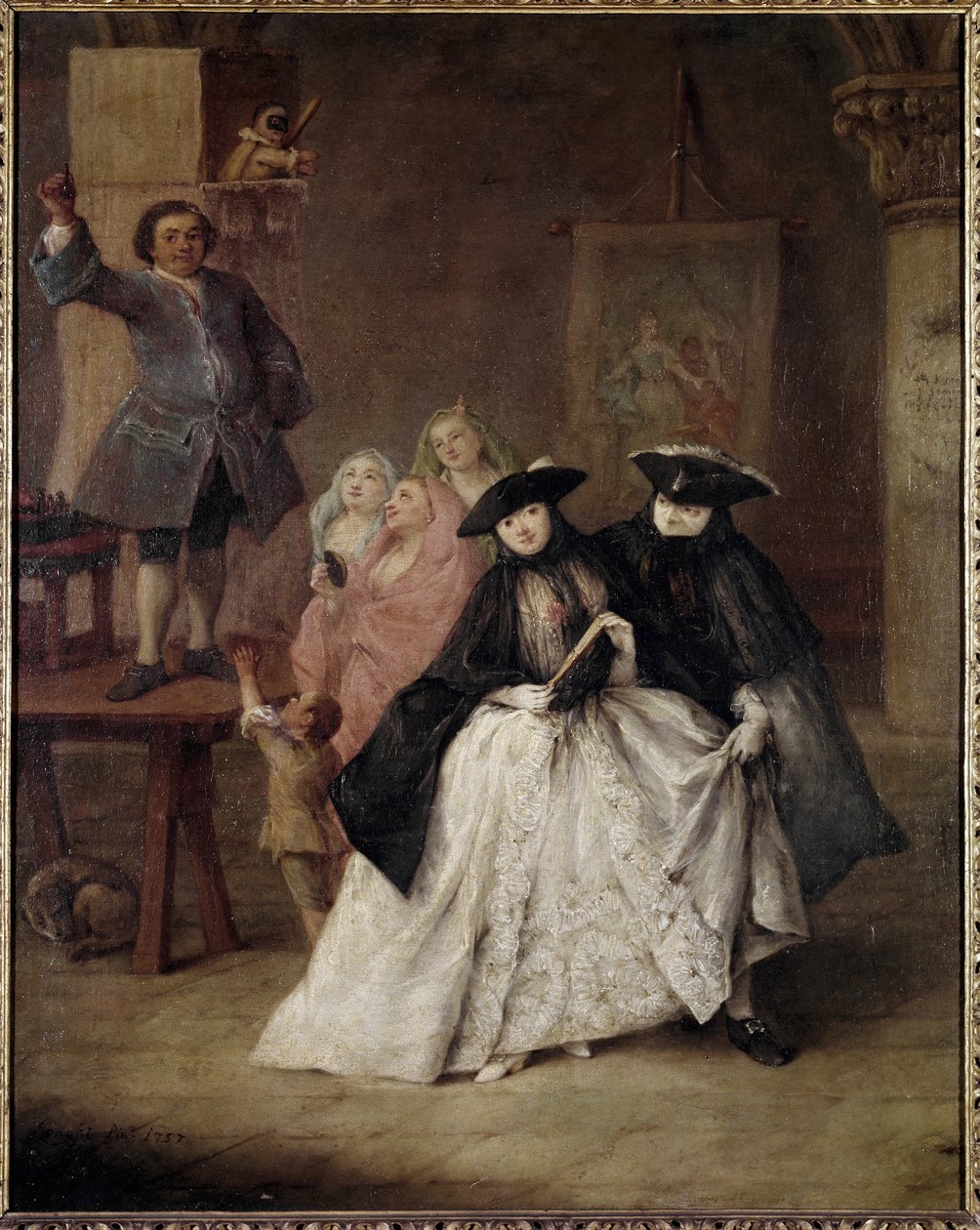 Il ciarlatano da Pietro Longhi