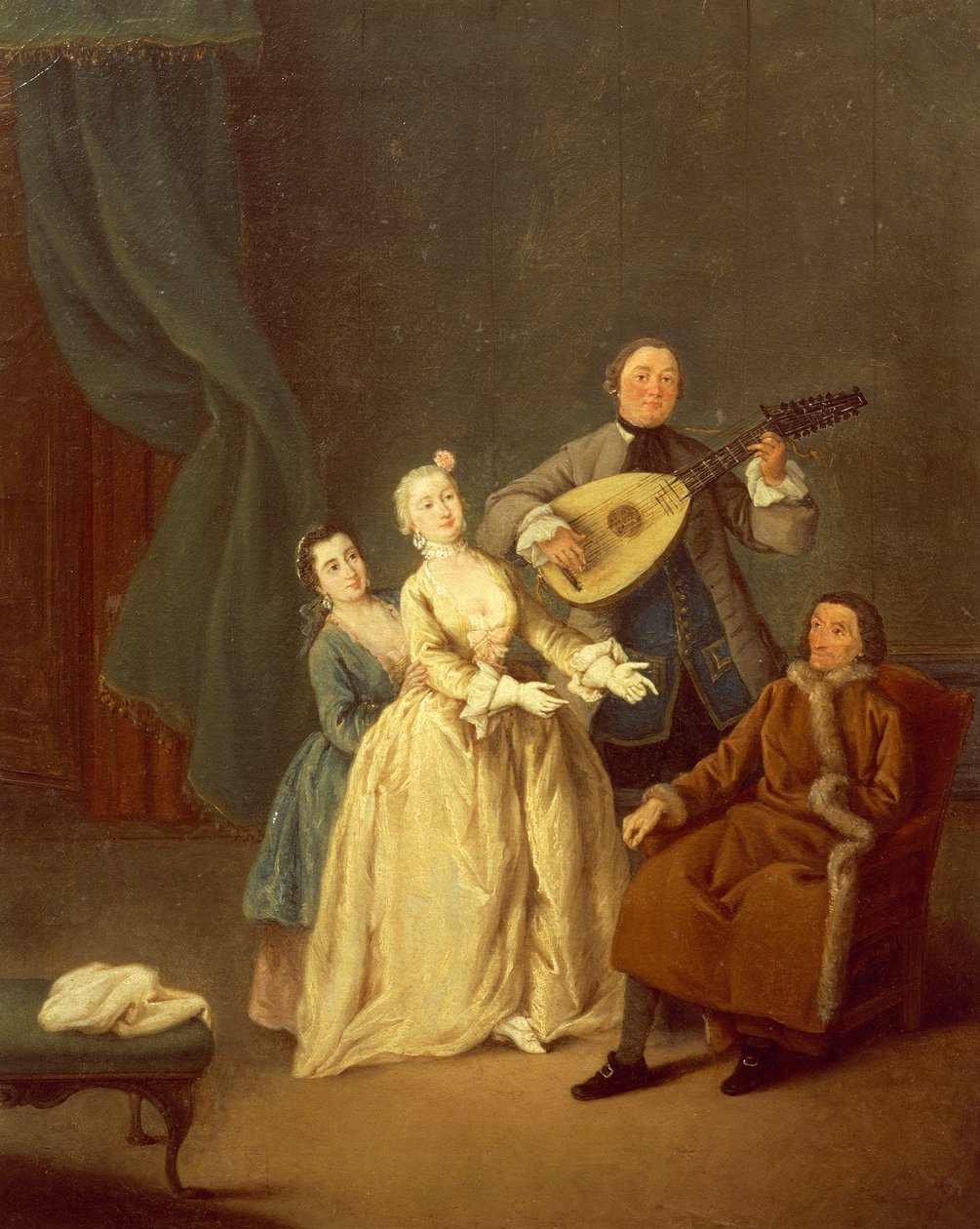 Il concerto o la famiglia in concerto da Pietro Longhi
