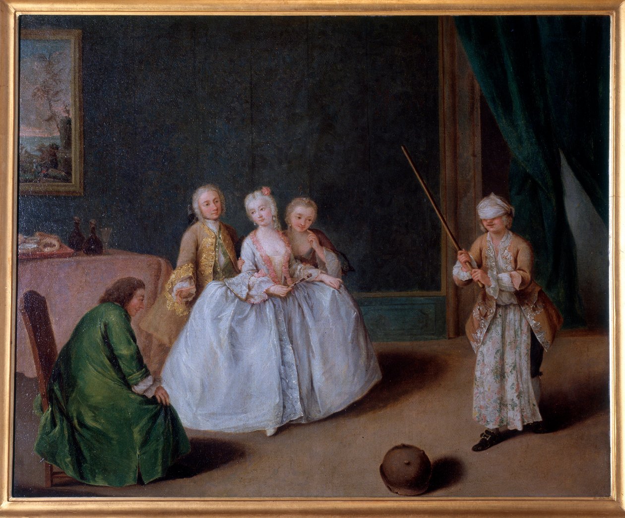 Il gioco della pentola da Pietro Longhi
