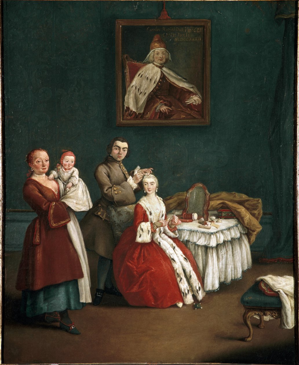 Il parrucchiere da Pietro Longhi