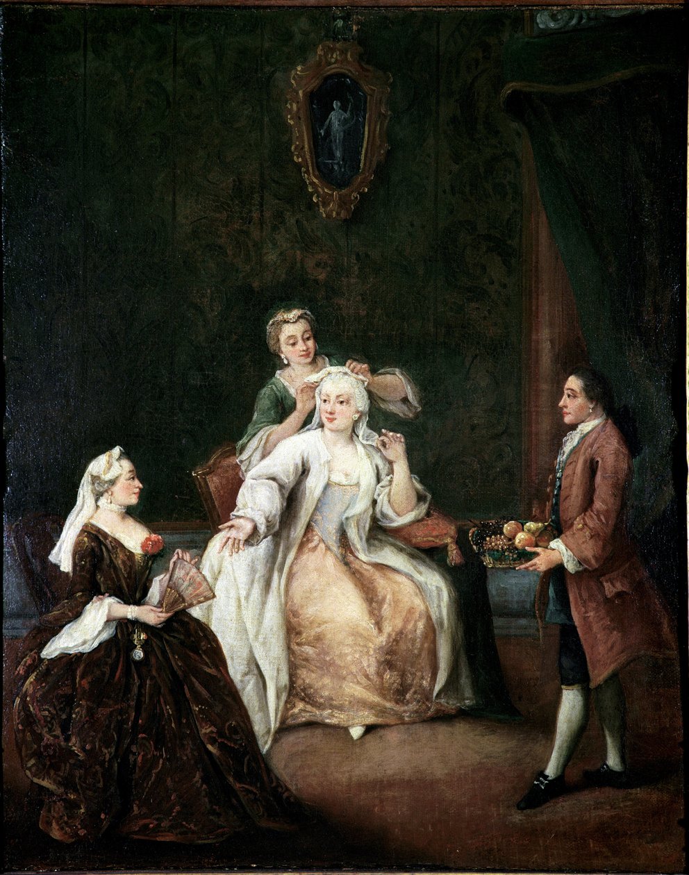 Il parrucchiere da Pietro Longhi