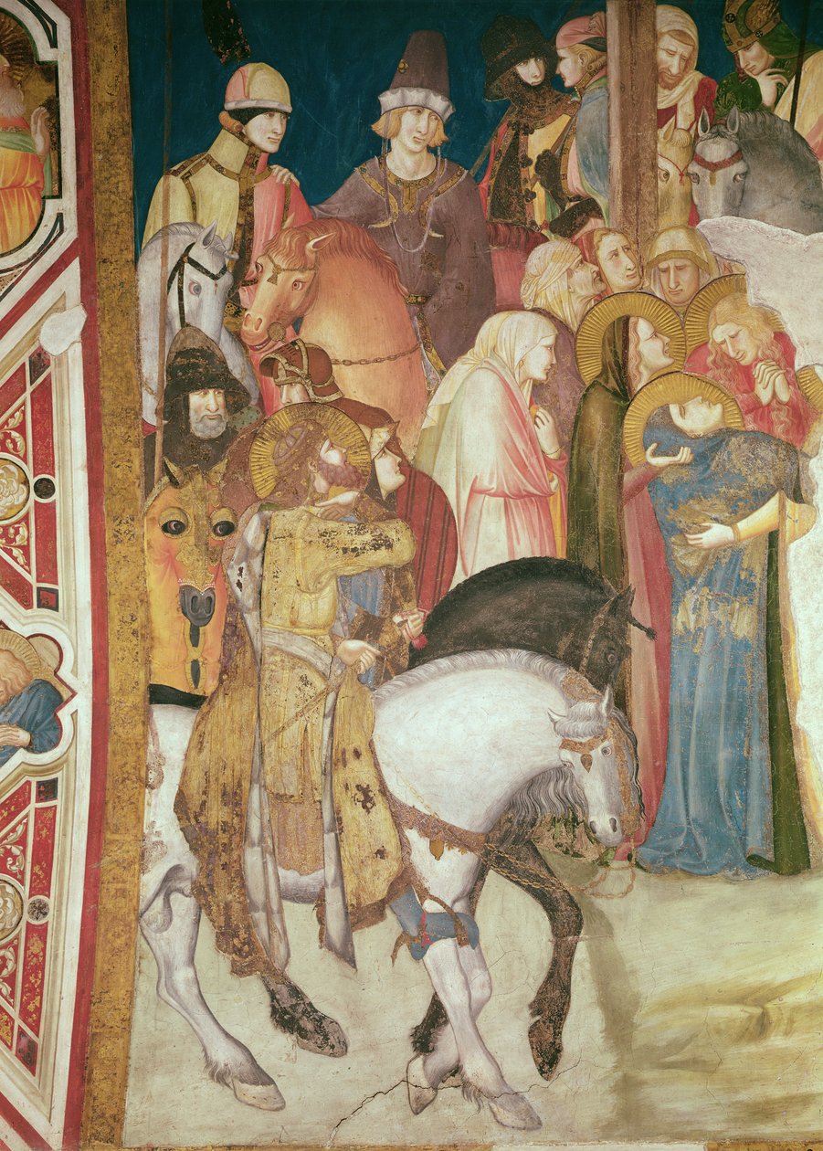 Dettaglio del Calvario (dettaglio) da Pietro Lorenzetti