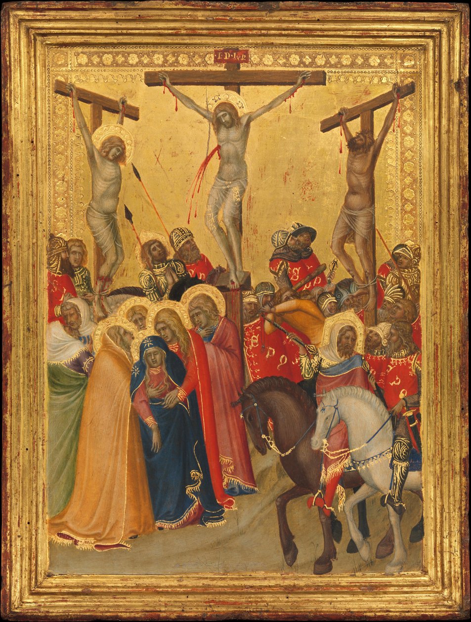 La crocifissione, 1340s da Pietro Lorenzetti