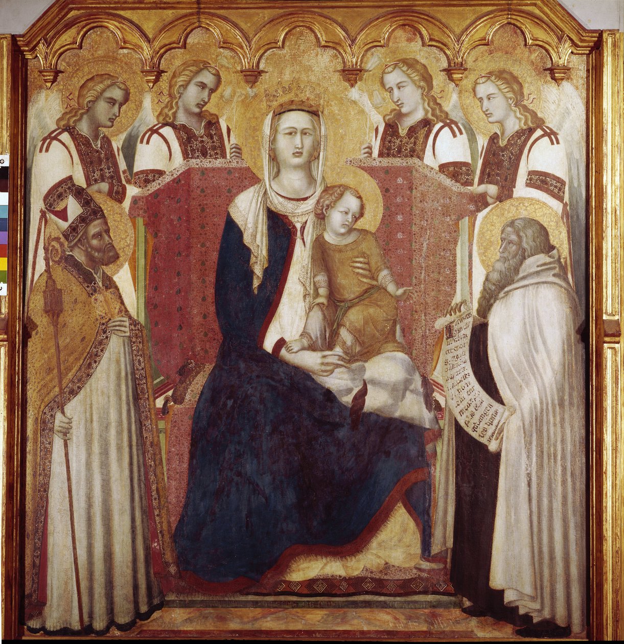 Madonna col Bambino tra San Nicola e Sant