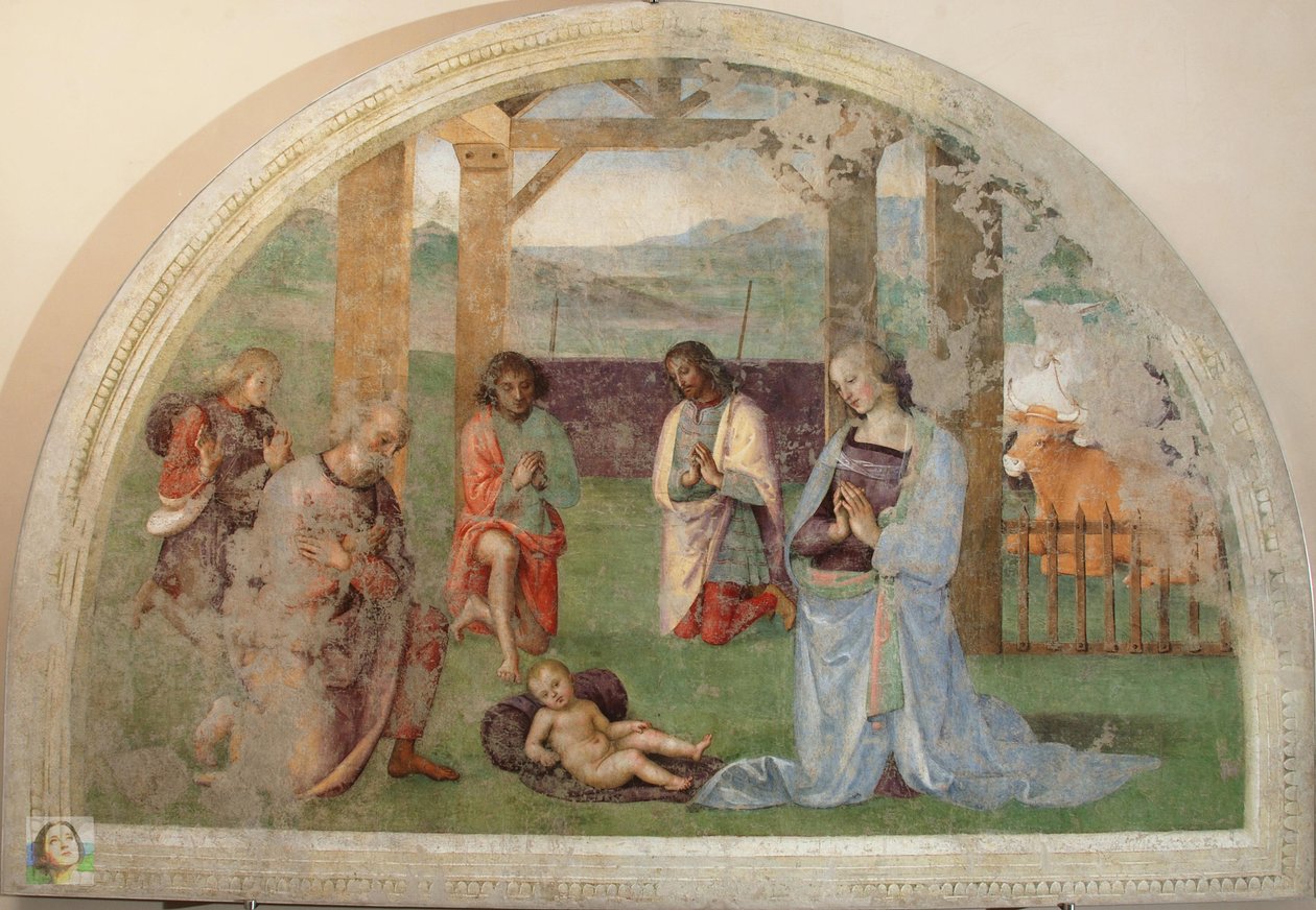 Adorazione dei pastori da Pietro Perugino