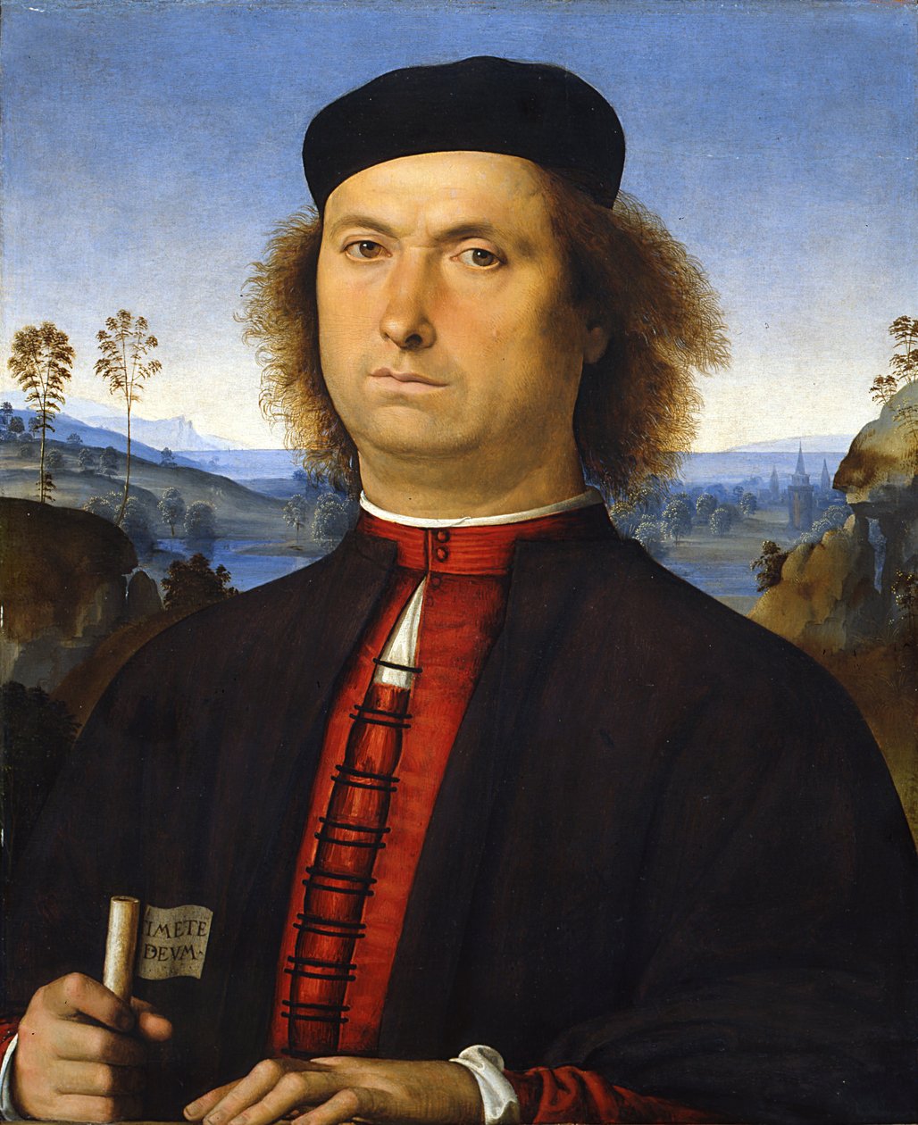 Ritratto di Francesco delle Opere, 1494 da Pietro Perugino