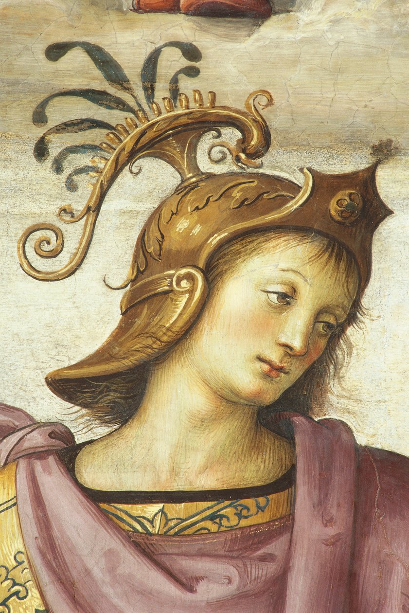 Publio Scipione, di Perugino, affresco, Sala delle Udienze, Collegio del Cambio, Palazzo dei Priori, Perugia, XV e XVI secolo da Pietro Perugino
