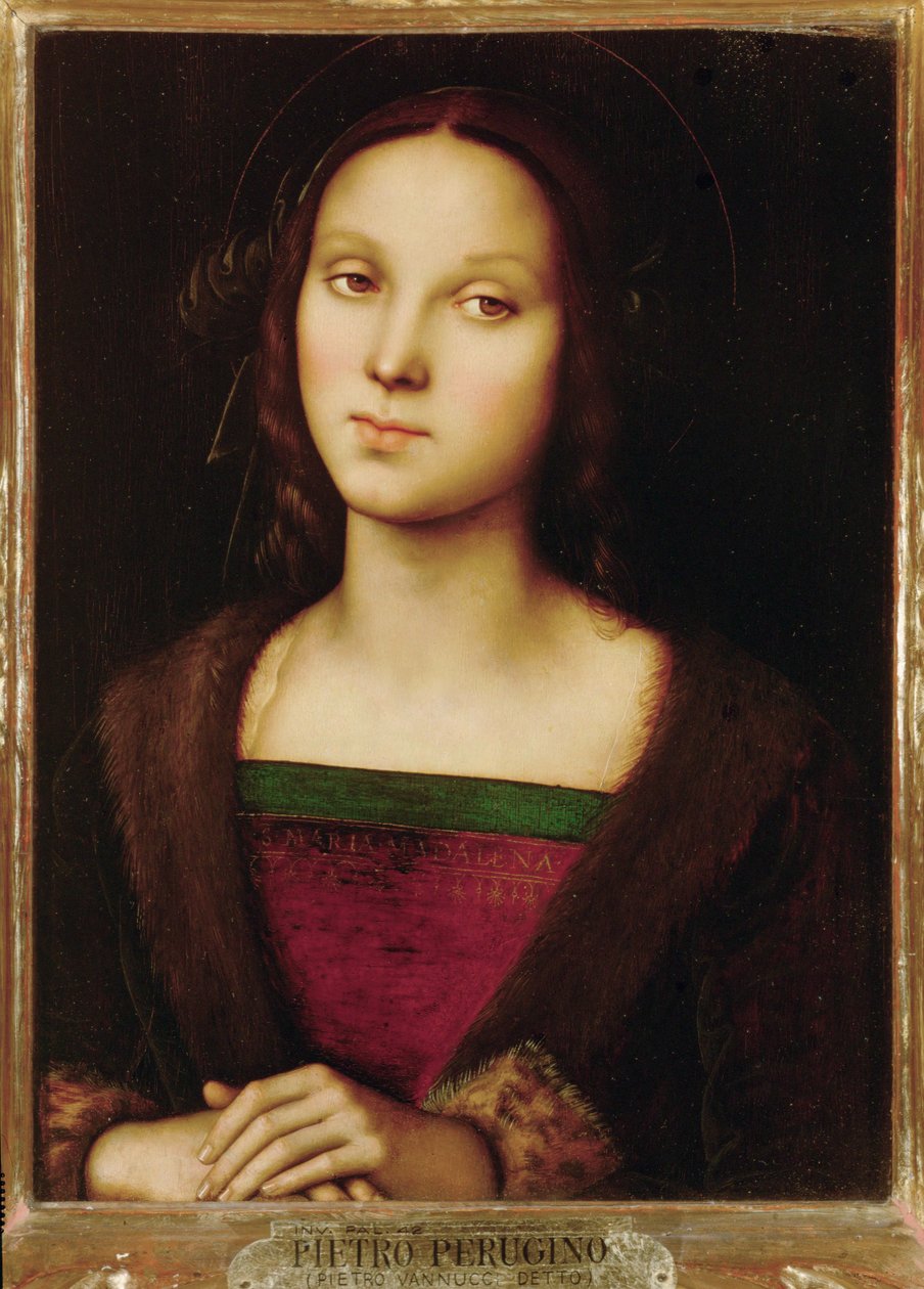Santa Maria Maddalena (dipinto su tavola) da Pietro Perugino