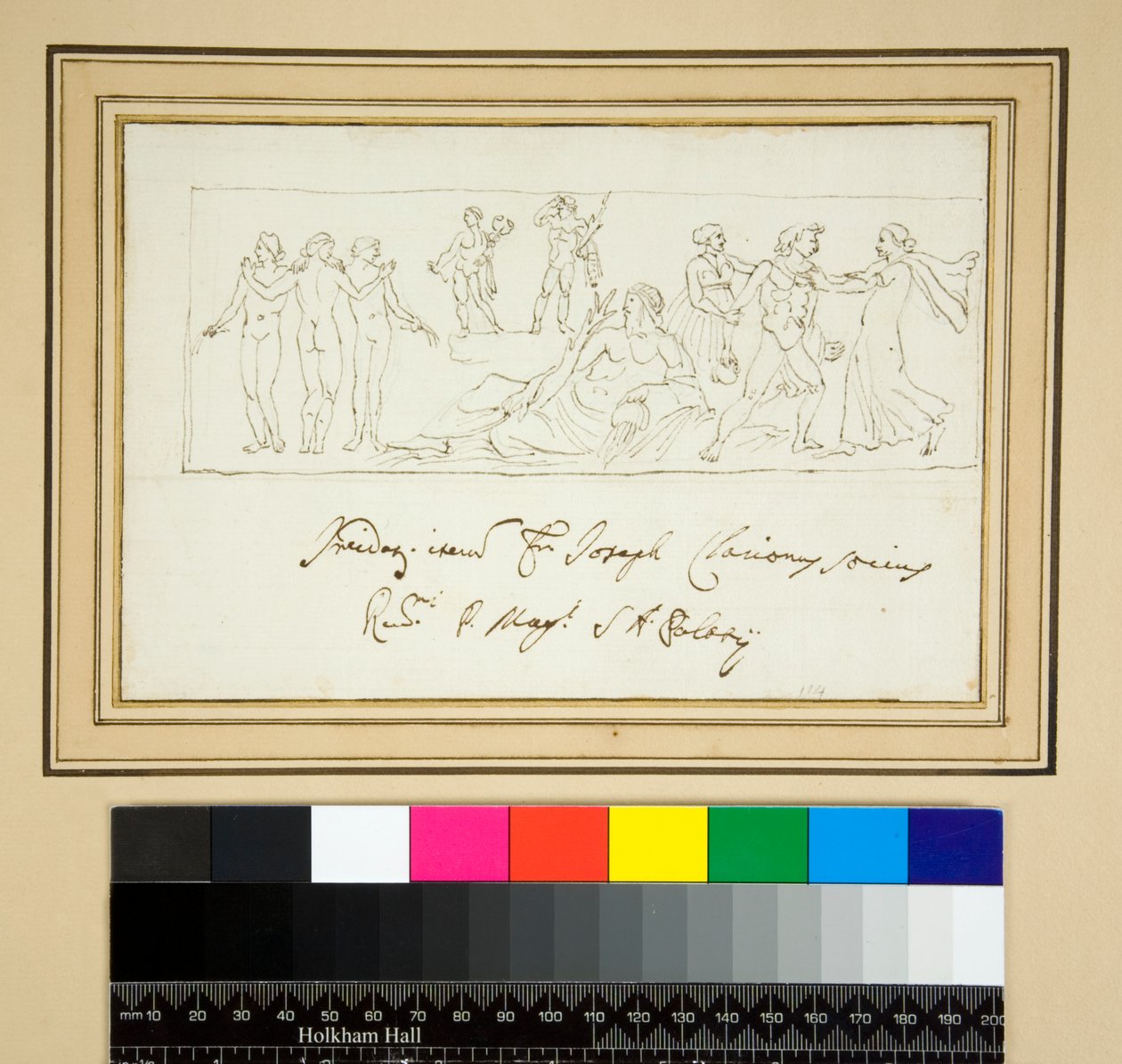 Il rilievo dedicato alle sorgenti e alle ninfe da Pietro Santi Bartoli