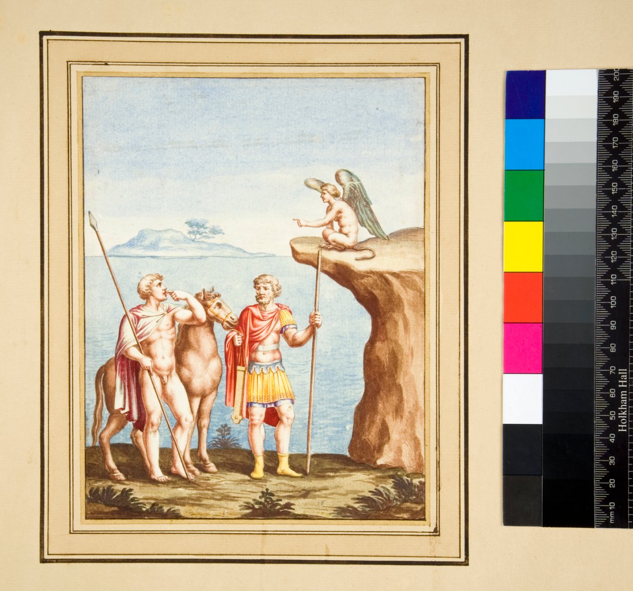 Due figure e una Sfinge da Pietro Santi Bartoli