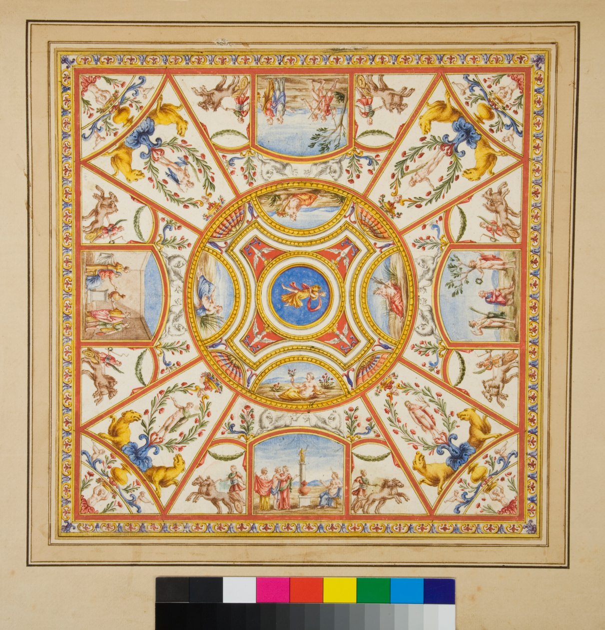 Volta del Palazzo di Augusto da Pietro Santi Bartoli
