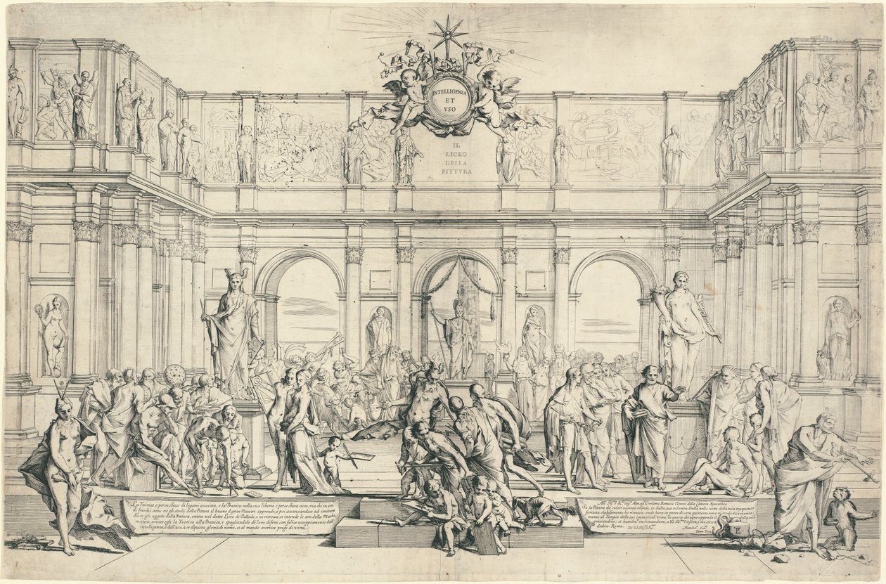 Il Liceo della Pittura da Pietro Testa